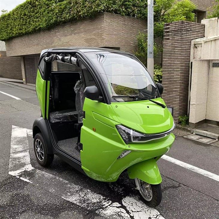 2 Seats Electric Tricycle, CE 3 Wheels Auto Motorcycle Tuktuk