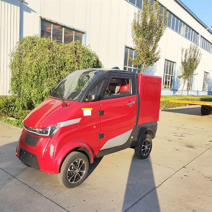 EEC Auto Trailer Truck, Electric Mini Truck With Closed Cabin