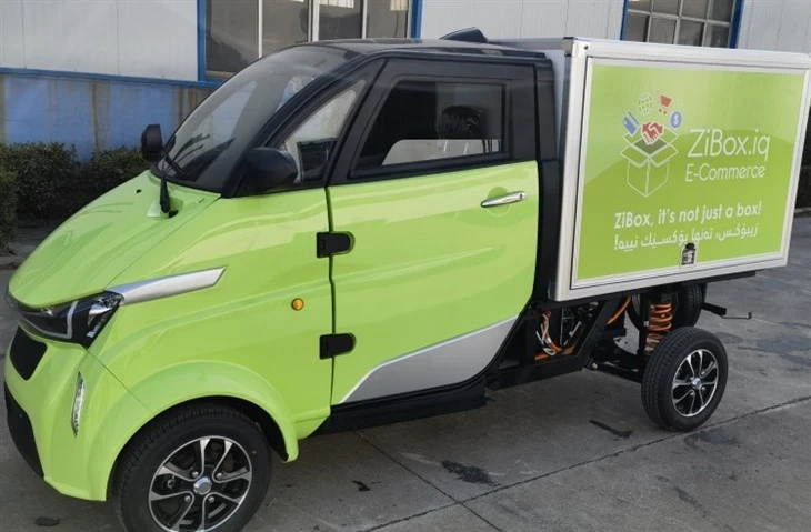 Electric Mini Truck Van 4KW 5KW Pickup Cargo Delivery Car EEC COC DOT