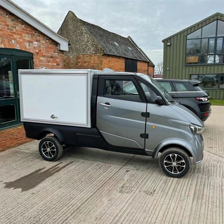 Streetfood Truck, 52km/h Electric Mini Delivery Vehicle With Cargo Box For Commercial Use